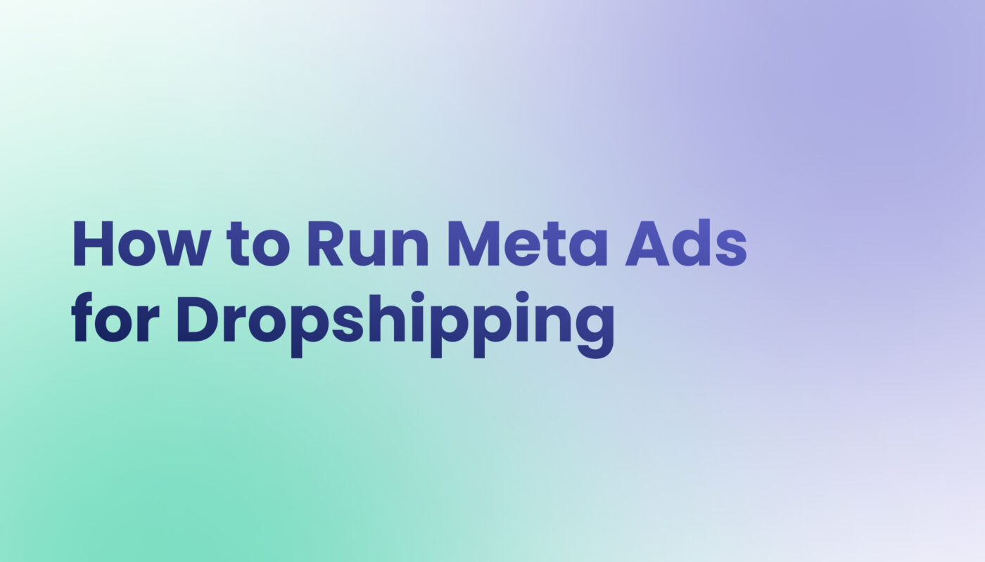 meta ads and dropshipping